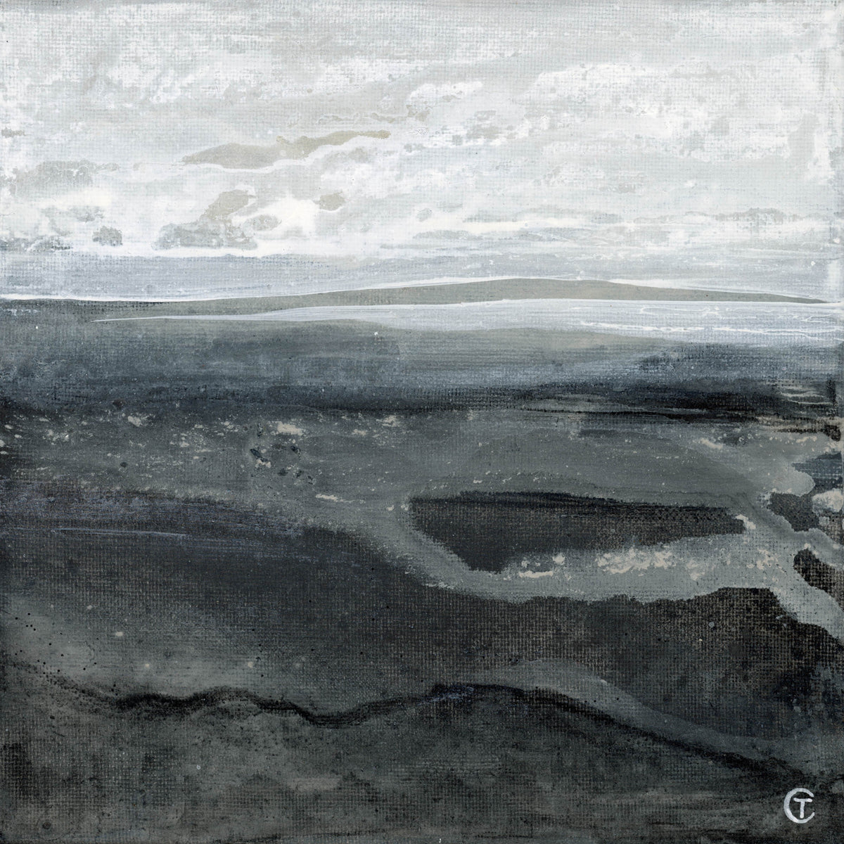 Le calme d’un matin gris — œuvre originale