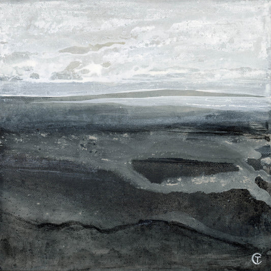 Le calme d’un matin gris — œuvre originale